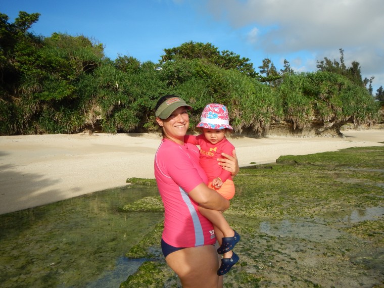 Because Trini girls need the beach